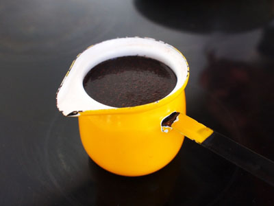 トルココーヒーの道具　鍋