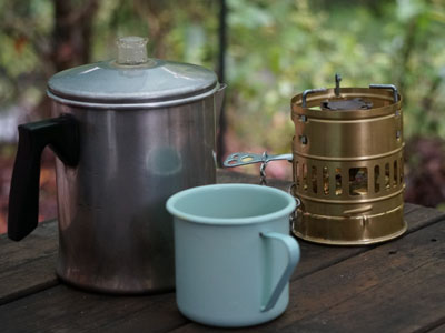 キャンプのコーヒー道具